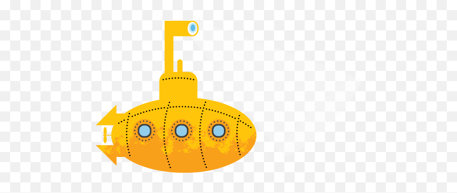 Yellow Submarine Clip Art - Yellow Submarine Clip Art Png,Submarine Png