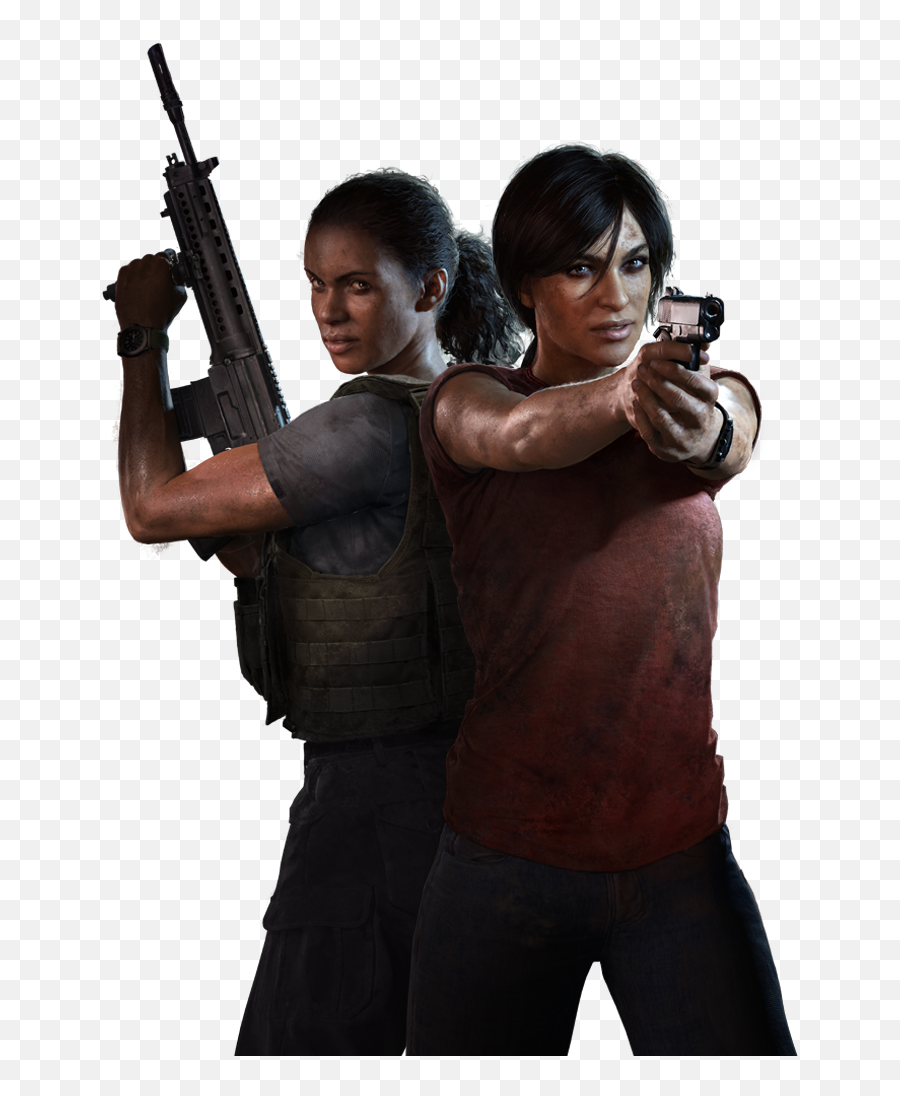 Uncharted Unchartedthelostlegacy Woman - Uncharted 5 The Lost Legacy Chloe And Nadine Png,Nathan Drake Png