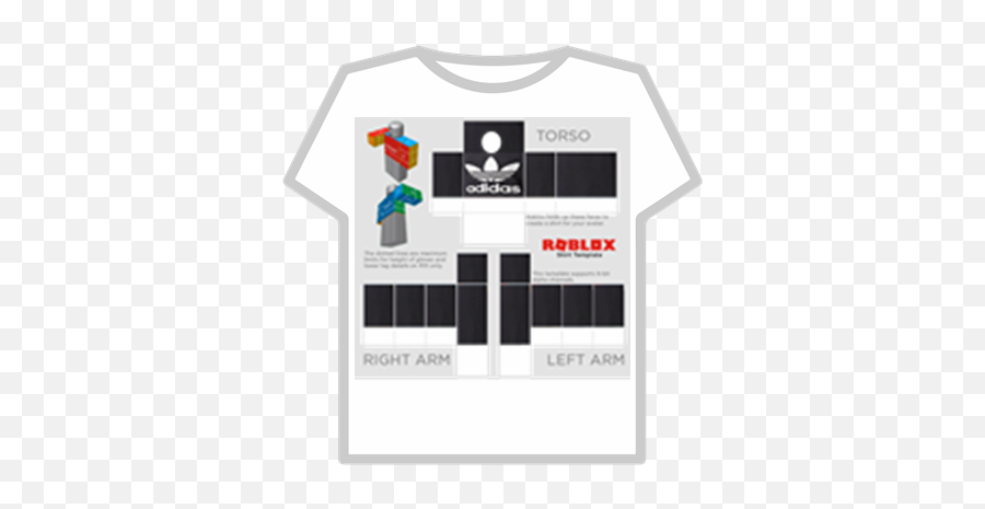 Black Adidas - Roblox Roblox Clown T Shirt Png,Black Adidas Logo