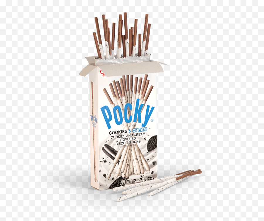 Cookies N Cream Pocky Sticks Png - Pocky Cookies And Cream,Pocky Png
