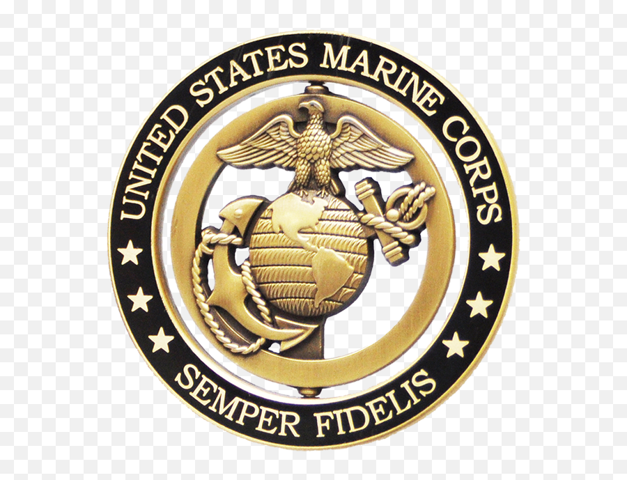 Usmc Eagle Globe Anchor Spinner Coin - Modoc County Seal Png,Eagle Globe And Anchor Png