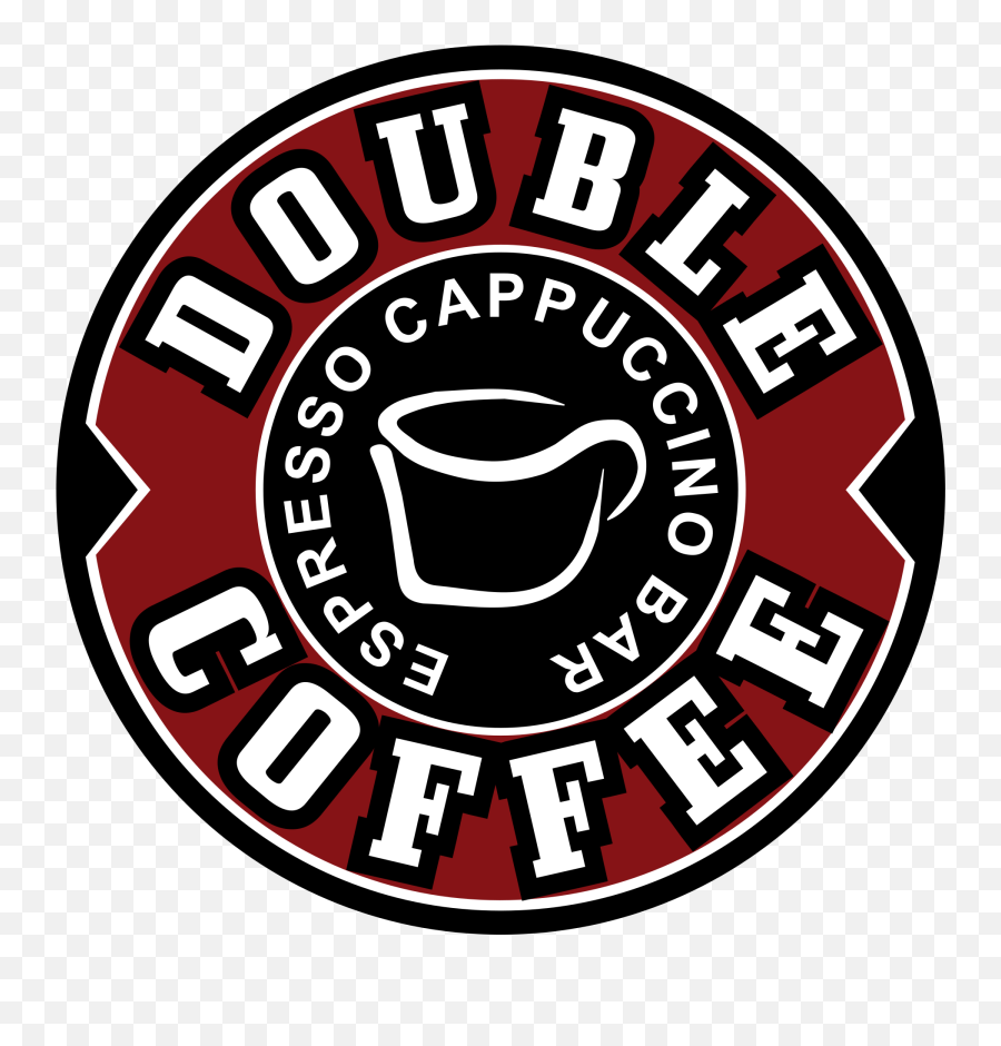 Double Coffee Logo Png Transparent - Circle,Coffee Logo Png