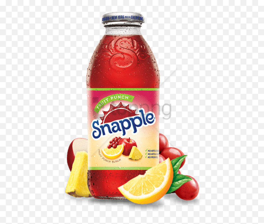 Fruit Punch - Snapple Fruit Punch 16 Oz Png,Snapple Png
