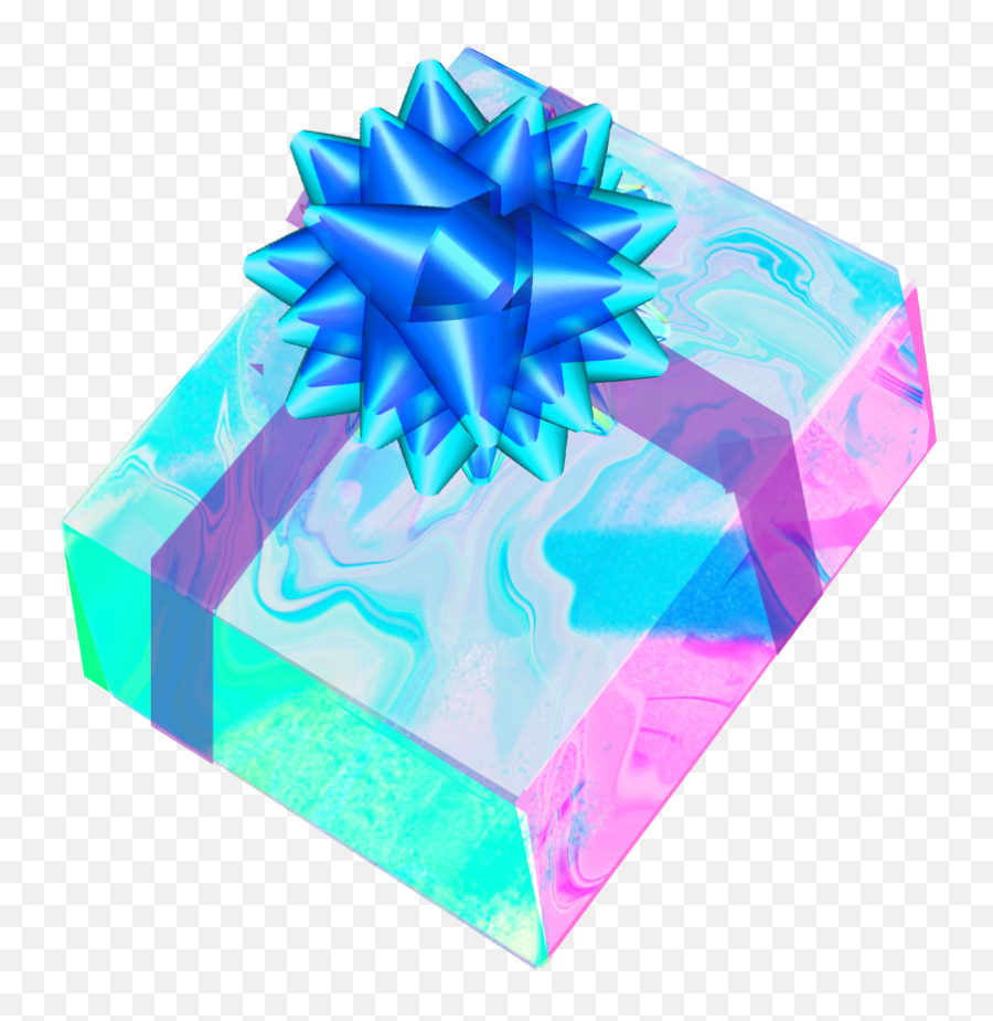 Download Holodaze Holo Holographic Present Box - Triangle Linnanmaki Png,Holo Png