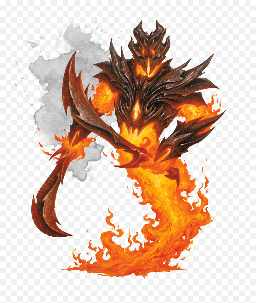 Download Monsters For Dungeons Dragons - Du0026d 5e Fire Fire Elemental Dnd 5e Png,Dungeons And Dragons Png