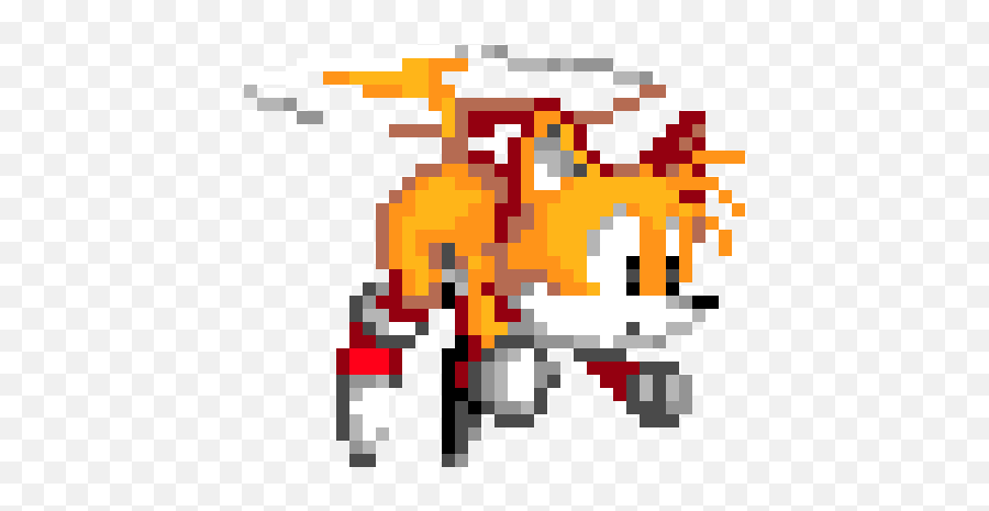 How To Animate Tails In A 3d Sonic Game - Cross Stitch Video Games Png,Sonic And Tails Logo