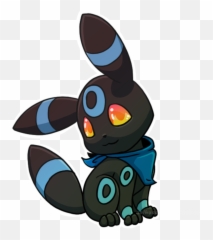 Chibi Shiny Umbreon Png Image - Cute Shiny Umbreon Pixel Art,Umbreon Png