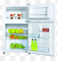 Download 45625 Midea White Double Door Bar Fridge - Fujidenzo Rdd 35r png