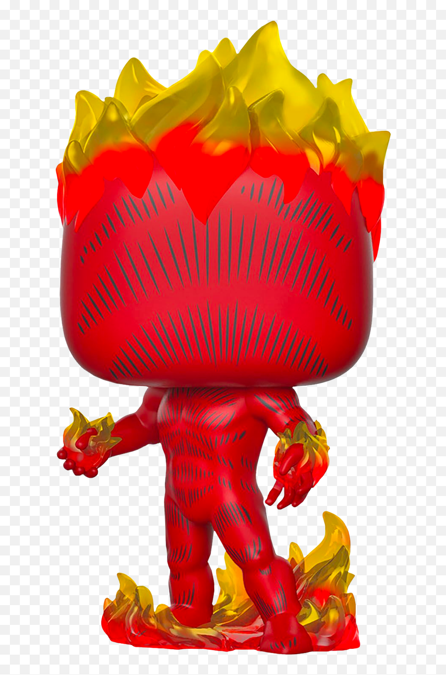 Fantastic Four - Human Torch First Appearance 80th Anniversary Pop Vinyl Figure Human Torch Classic Pop Png,Human Torch Png