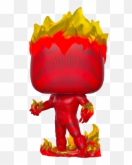 Fantastic Four - Human Torch First Appearance 80th Anniversary Pop Vinyl Figure Classic png