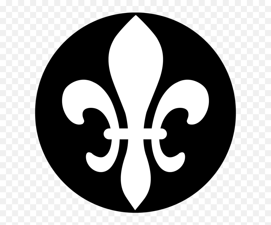 Fleur - Delis Apollo Design Fleur De Lis In A Circle Png,Fleur De Lis Png