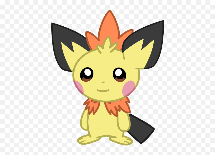 Jennyaromanticflag I Drew The Pichic Pichu - Fictional Character Png,Pichu Png