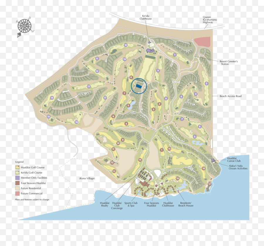 72 - 119 Nani Wale Place 4 Bed 4 Bath 1 Powder U2014 Hualalai Hualalai Golf Course Map Png,Nani Png