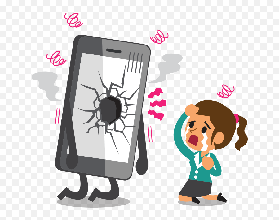 Before Looking - Cracked Mobile Phone Broken Quotes Png,Broken Screen Png