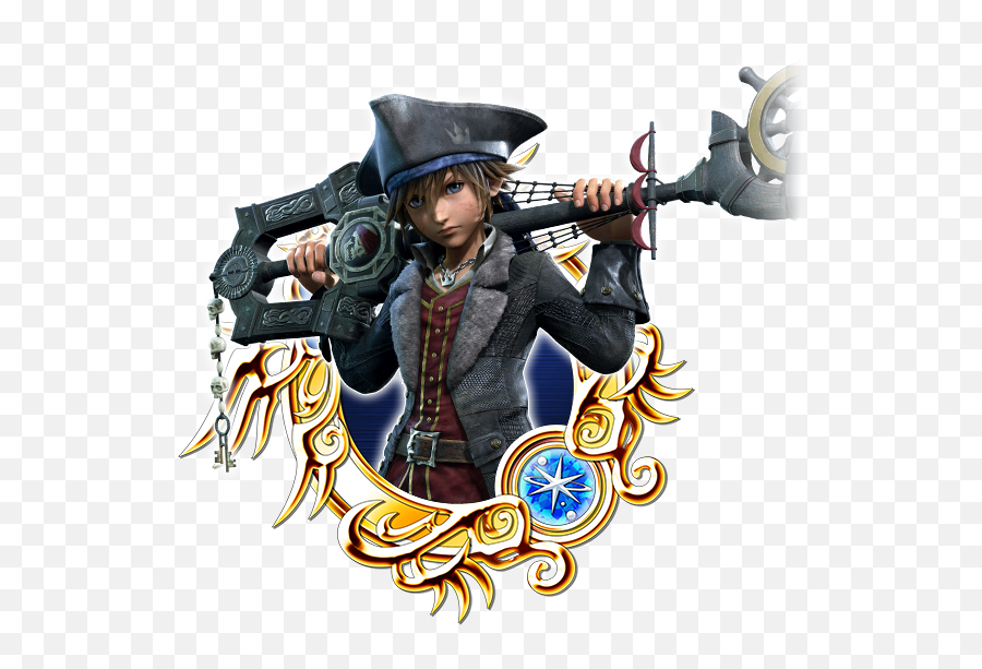 Sn - Kh Iii Pirate Sora Khux Wiki Sora Kingdom Hearts Png,Kingdom Hearts Sora Png