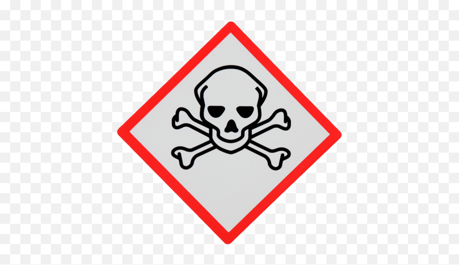 Hazardous Chemical Labels Label Manufacturer Ghs - Skull And Crossbones Osha Png,Hazard Logo