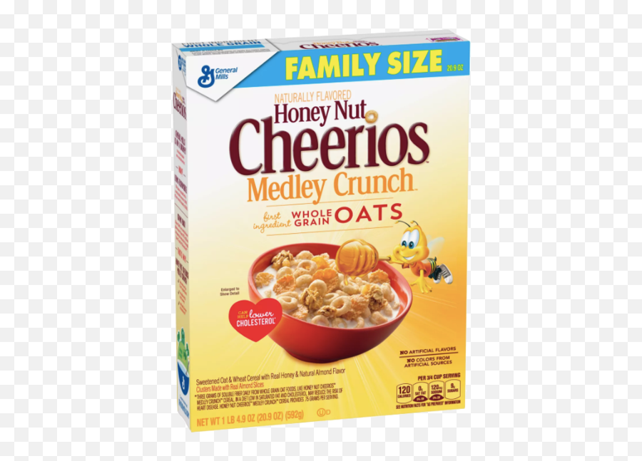 Cheerios Medley Crunch Cereal Family - Honey Nut Cheerios Medley Crunch Png,Cheerios Png