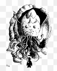 Cthulhu Is Released By Sulaimandoodle - Hair Design Png,Cthulhu Transparent