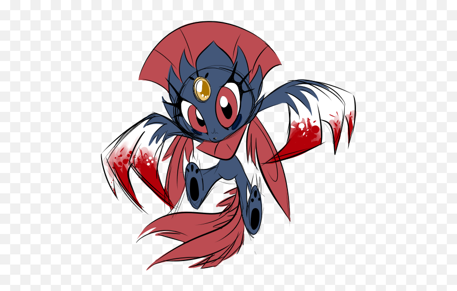 Mesmeromania - Pokemon Weavile Female Png,Weavile Png