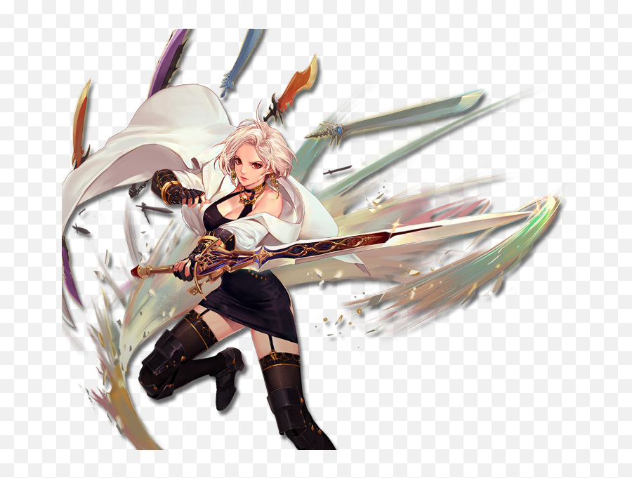 Sword Master - Dfo World Wiki Anime Character Concept Art Png,Energy Sword Png