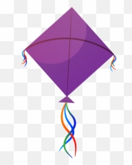 Download Makar Sankranti Kite Purple Line For Happy Around - Purple Kite Png,Around The World Png