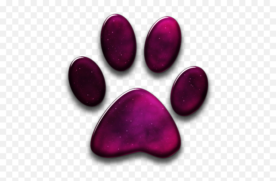 Cat Paw Print Icon - Panther Paw Print Png,Lol Cat/dog Icon