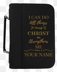 I Can Do All Things Through Christ - Horizontal png