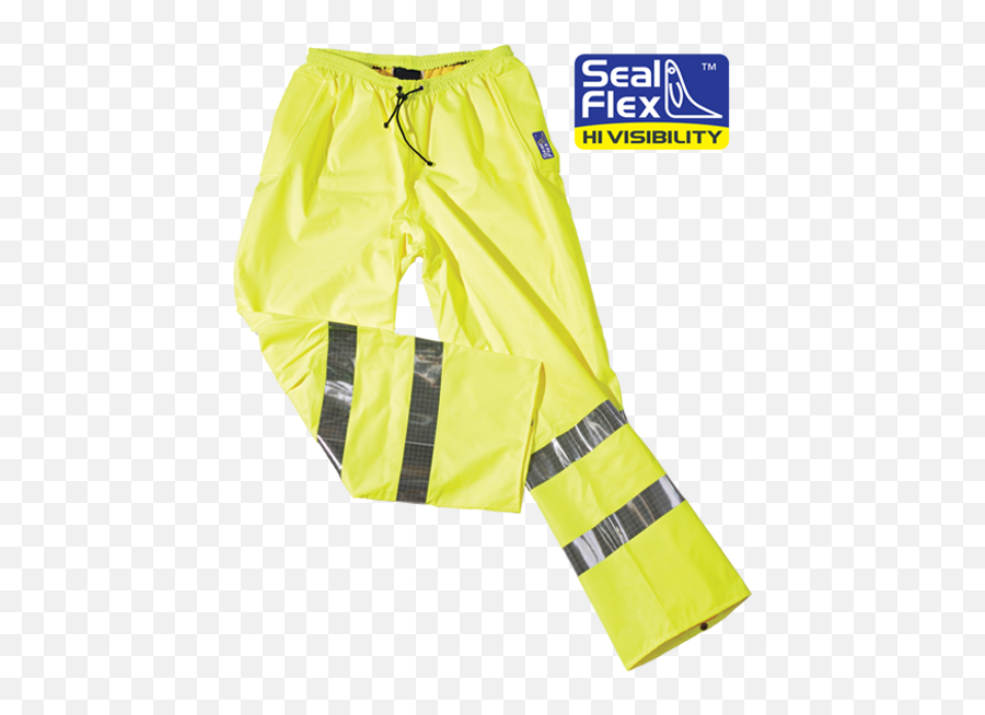 Seal Flex Hi Visibility Rain Pants Lime Yellow Australia - Clothing Png,Icon Hi Viz Jacket