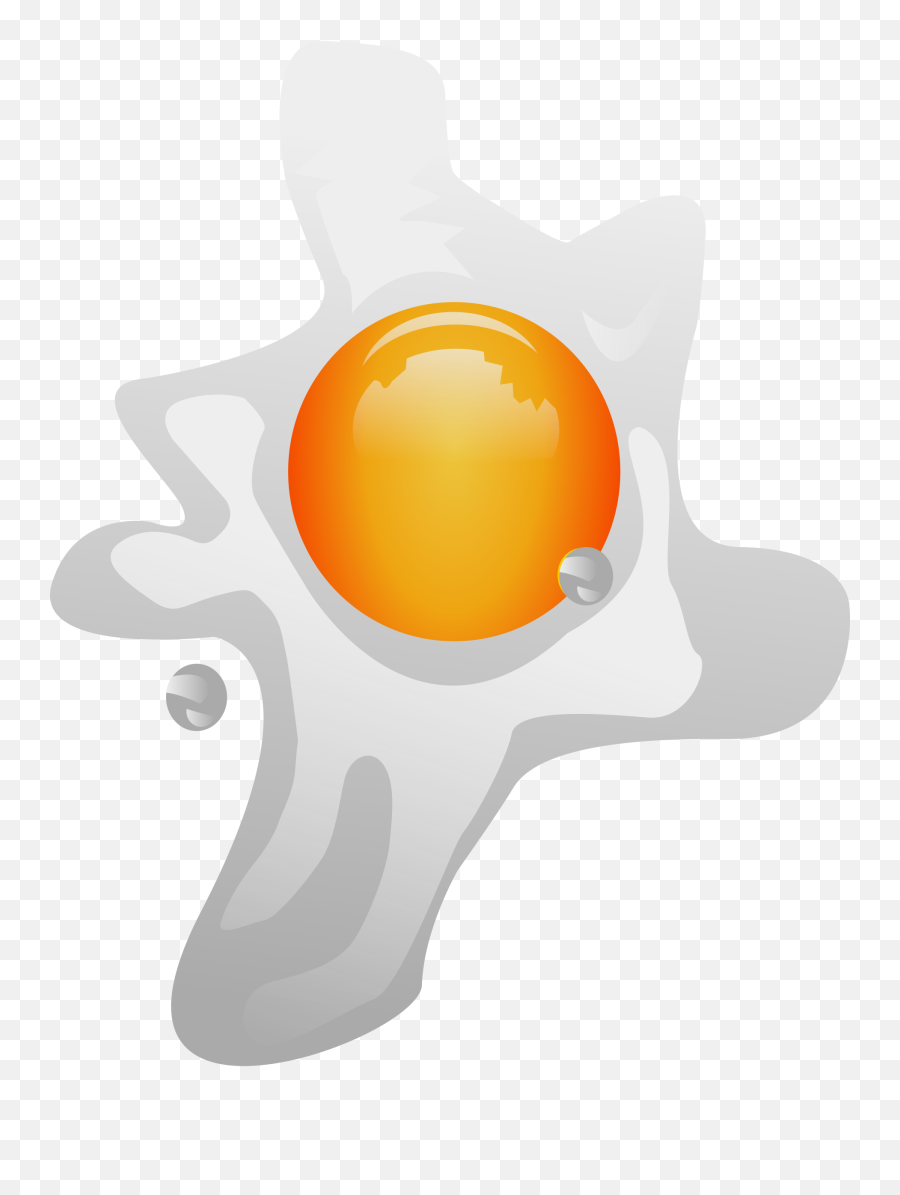 Fried Egg - Fried Egg Png,Cracked Egg Png