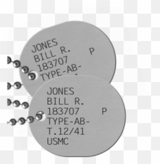 Navy U0026 Usmc Dog Tags 1921 - 1950 Wwii Era Dot Png,Usmc Icon