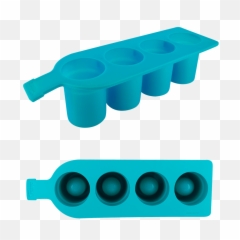 Ice - Cube Mould Cheers Blue À 4 Glaçons Cheers Shooters Png,Ice Cube Png