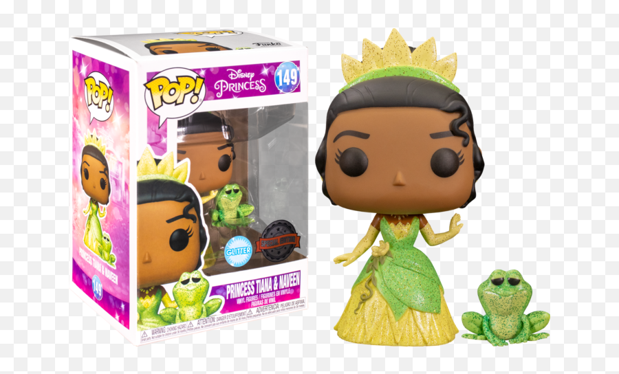 Princess Tiana And Naveen Glitter - Funko Tiana Png,League Of Legends Frog Icon