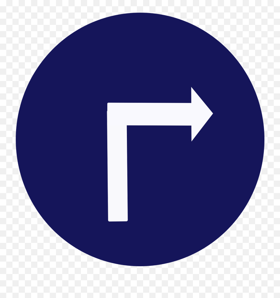 Download Free Photo Of Turn Rightarrowsignrightroad Sign - Compulsory Right Icon Png,Street Sign Icon