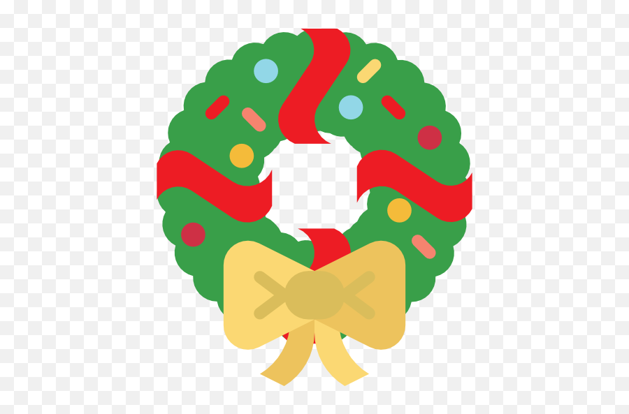 Christmas Wreath - Free Christmas Icons Dot Png,Christmas Wreath Icon