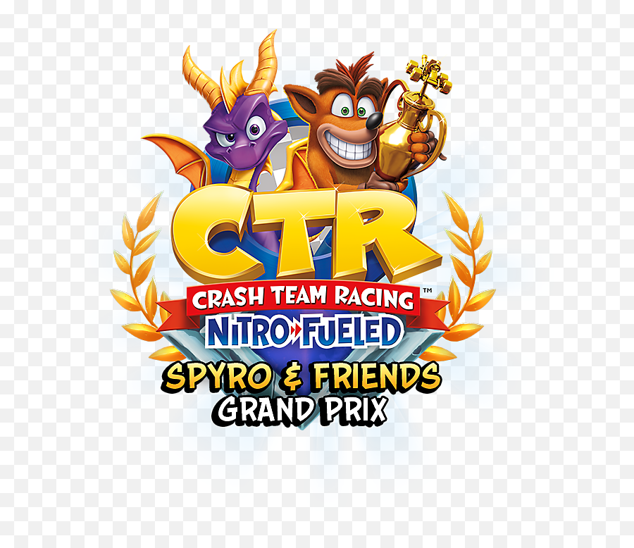 Team Racing Nitro - Crash Team Racing Spyro Logo Png,Spyro Png