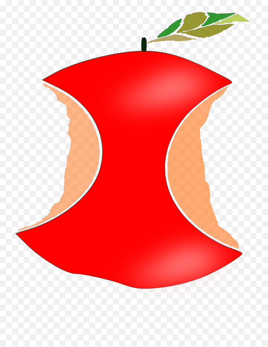 Icon Of The Bitten - Eaten Fruit Apple Icon Png,Apple Icon Size