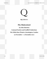 Pdf The Malcontent By John Marston Custompractice And - Dot png