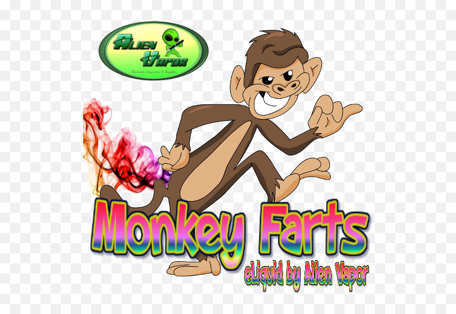 Download Monkey Fart - Funny Cartoons Farts Gifs Full Size Portable Network Graphics Png,Fart Png