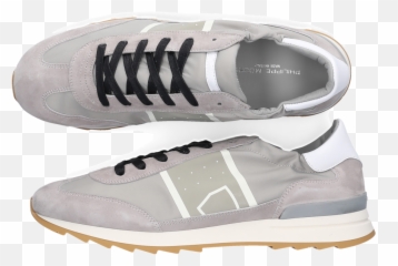 Philippe Model Sneakers Grey Toujours - Lace Up png