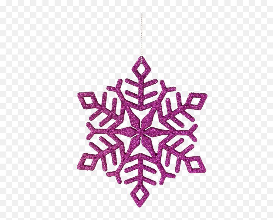 Käthe Wohlfahrt - Online Shop Tree Ornament Snowflake With Glitter Pink Christmas Decorations And More Snowflake Icon Line Png,Pink Sparkles Png