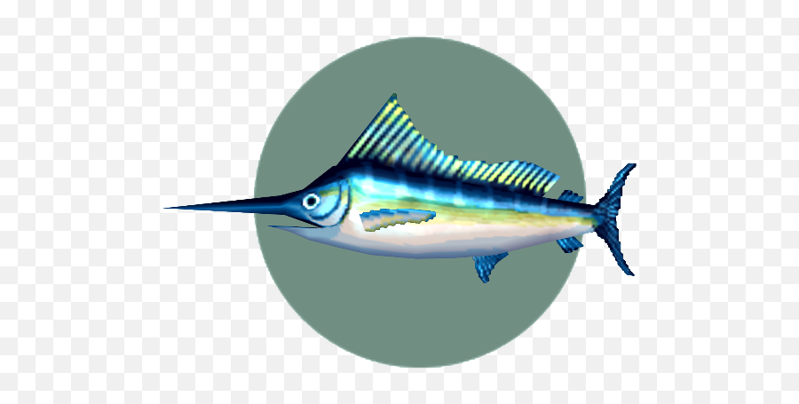 Blue Marlin Animal Crossing Wiki Fandom - Marlin Blu Animal Crossing Png,Marlin Png