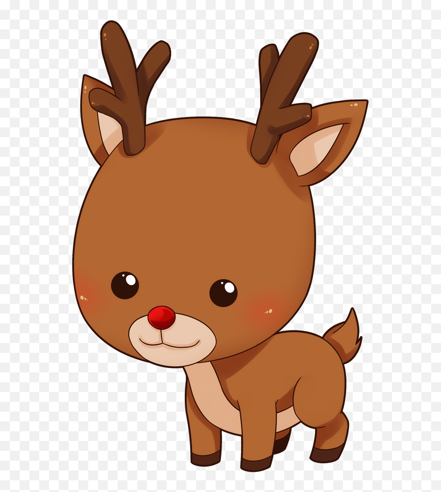 Download Reindeer Clipart Hq Png Image - Cute Reindeer Clipart,Reindeer Clipart Png