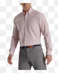 Super Soft Woven Plaid - FootJoy Man png