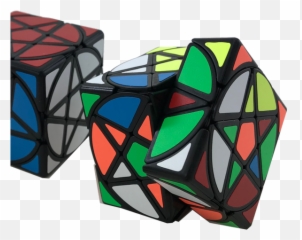 Circled Star Cube Rotating Brainteaser - Cube png