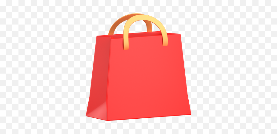Paper Bag 3d Illustrations Designs Images Vectors Hd Graphics - Solid Png,White Shopping Bag Icon For Pc