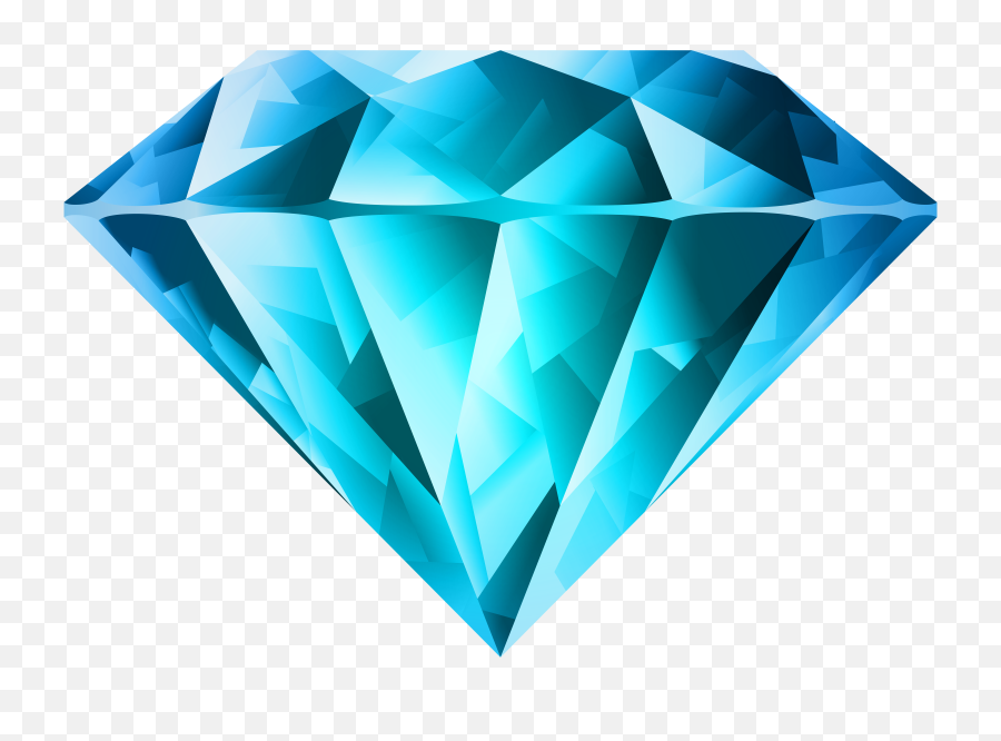 Diamond Transparent Png Vector - Blue Diamond Png,Diamond Transparent