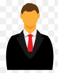 Man In Suit Cartoon Transparent Png - Faceless Man Clipart,Man Clipart Png