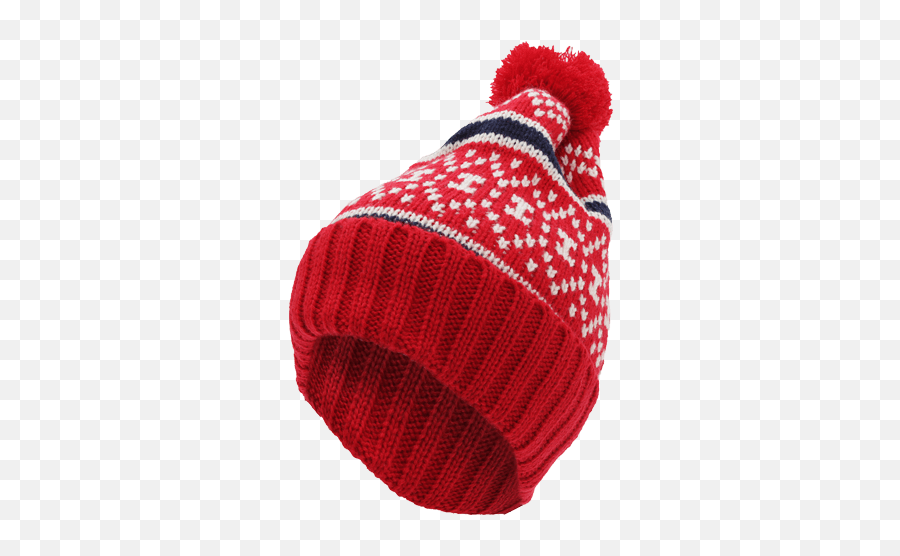 Christmas Bobble Hat Png Image Free Images - Beanie Christmas Hat Png,Red Hat Png