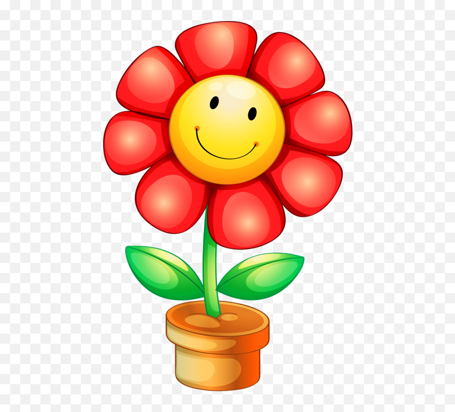 Mushroom Clipart Smiley Face - Cute Clipart Flower Png,Smiley Face Png