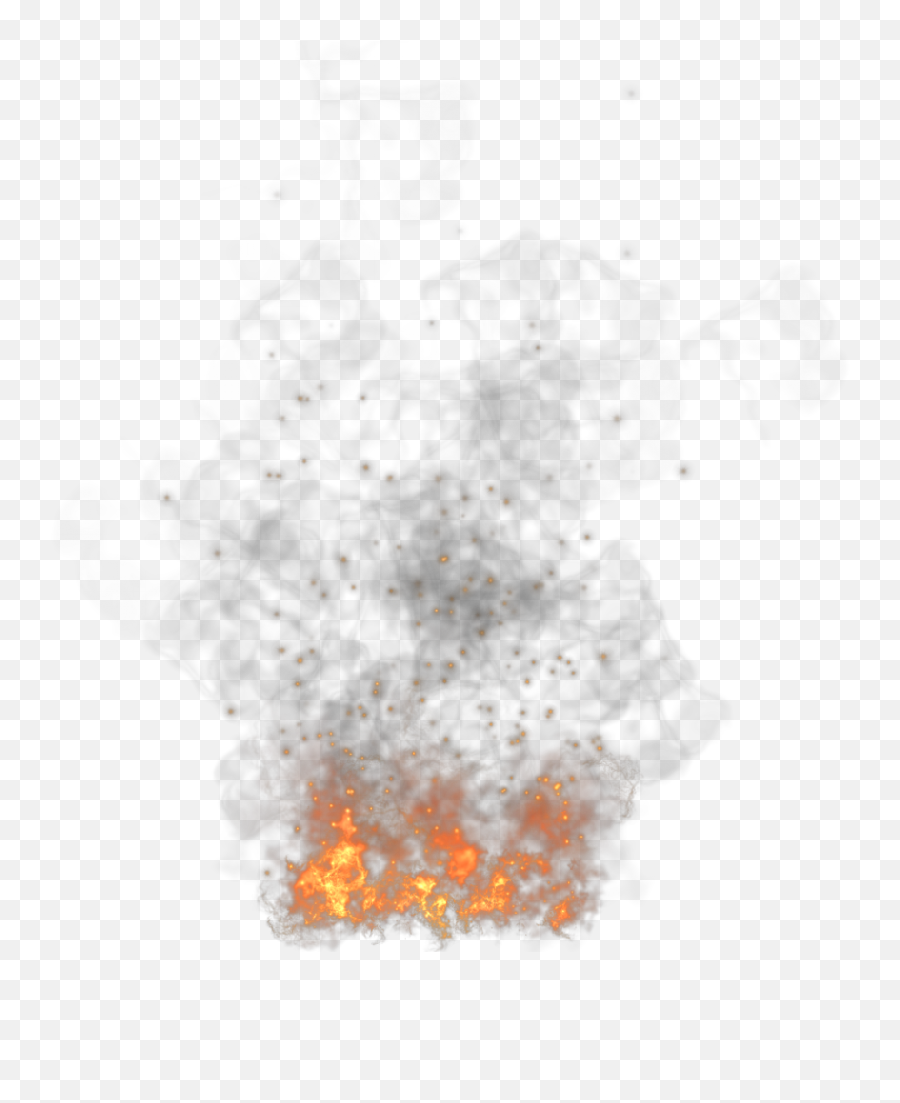 Fire And Smoke Png Transparent Collections - Transparent Background Fire Smoke Png,White Smoke Png